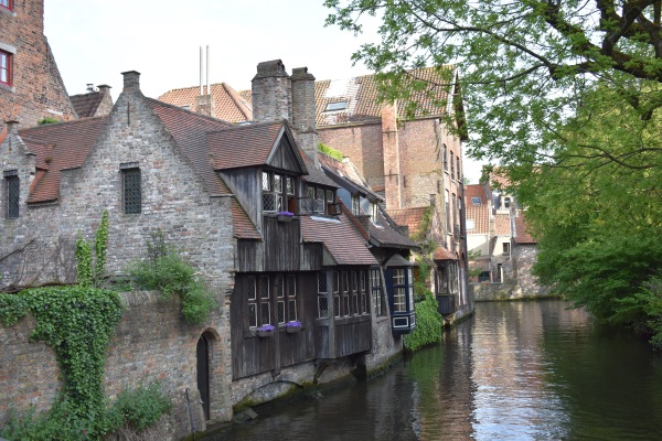 Canal in Bruges.